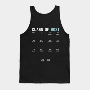 Class of 2031 Grow With Me Tank Top